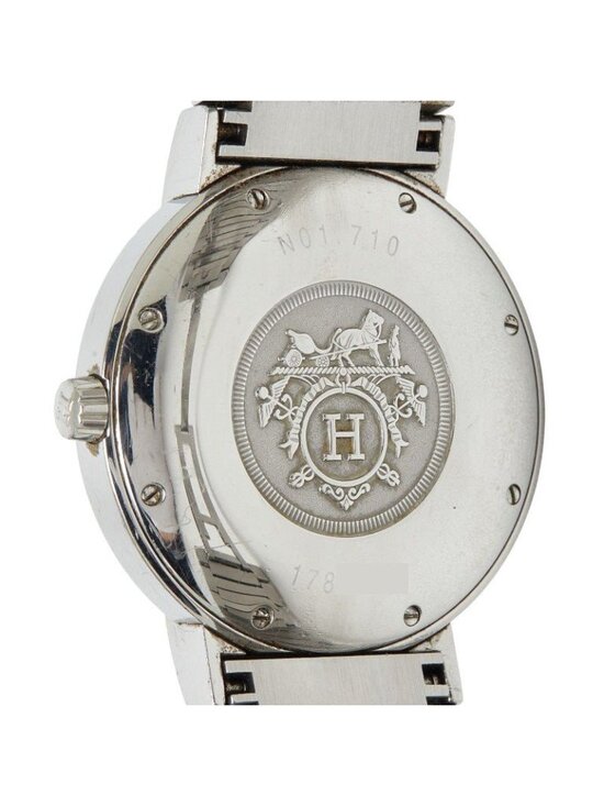 Hermes Nomade Auto Quartz Watch Gray Silver Stainless Steel main image 6
